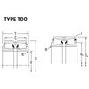 Timken Tapered Roller Bearing <4 OD, Trb Single Cone <4 OD, #390A 390A